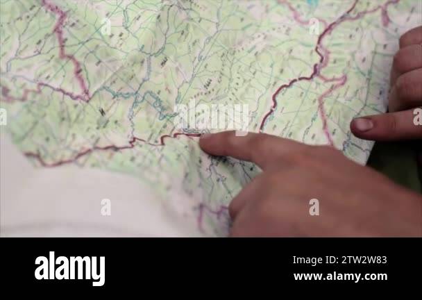 Tourist walking route map Stock Videos & Footage - HD and 4K Video ...