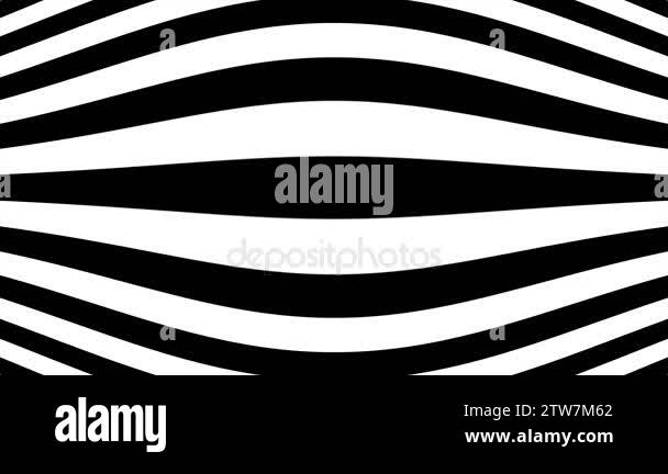 Abstract CGI motion graphics and animated background with moving black ...