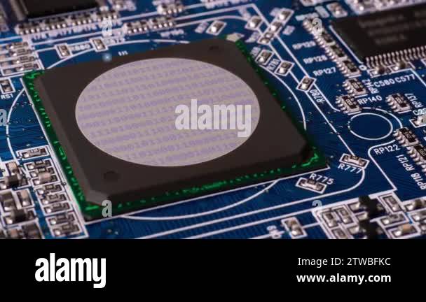 Operation of the computer's central processor (macro). The chip ...