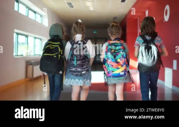 Teenagers girls rear view Stock Videos & Footage - HD and 4K Video ...