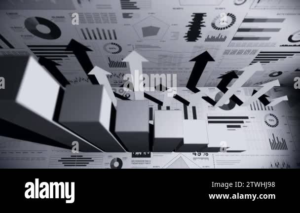 Solid geometric objects for graphs. Rectangular bar chart Infographics ...