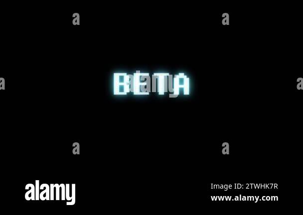 Beta text Stock Videos & Footage - HD and 4K Video Clips - Alamy