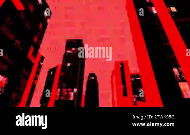 architecture made from code and computer programming. the buildings are ...