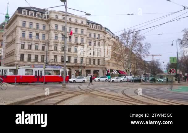 Vintage Tram on the Ringstrasse