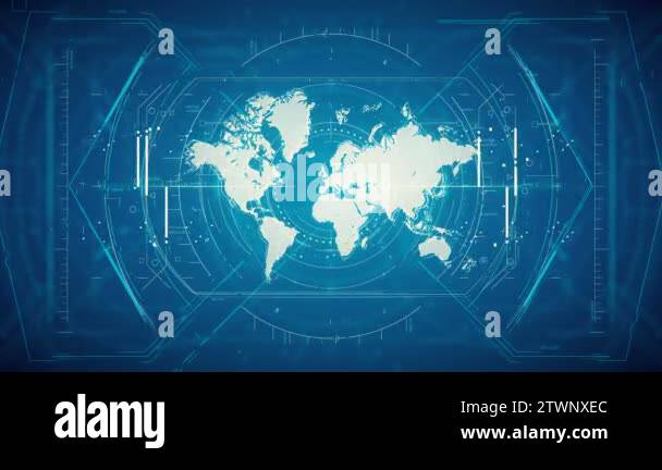Looped World Map Fantastic map of the world Stock Videos & Footage - HD and 4K Video ...