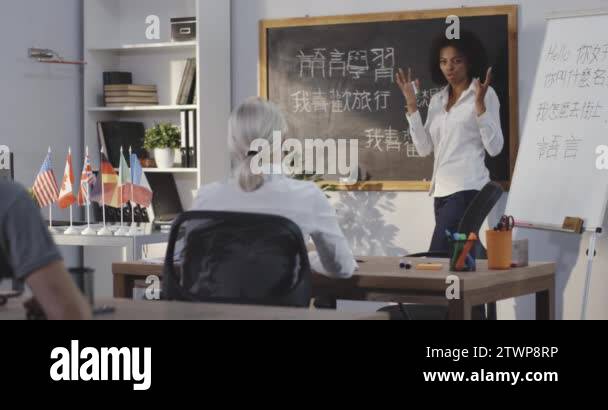 Chinese teacher classroom Stock Videos & Footage - HD and 4K Video ...