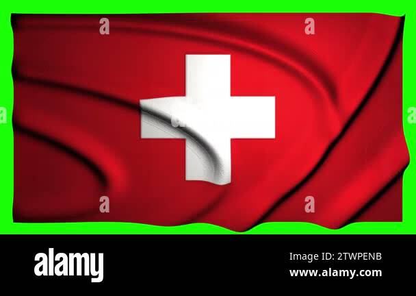 Switzerland Animation Flag Animation Green Screen Animation Switzerland Video Flag Video Green Switzerland Animation Flag Animation Green Screen Animation Switzerland Video Flag Video Green