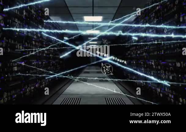 Concept of neural network, deep learning and artificial intelligence ...