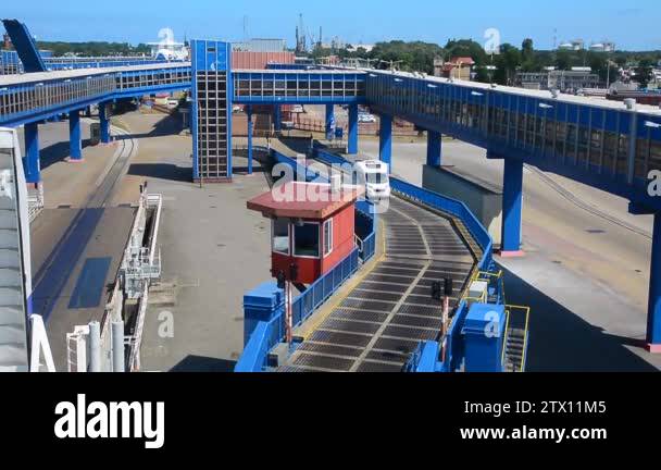 Ferry terminal loading ramp Stock Videos & Footage - HD and 4K Video ...