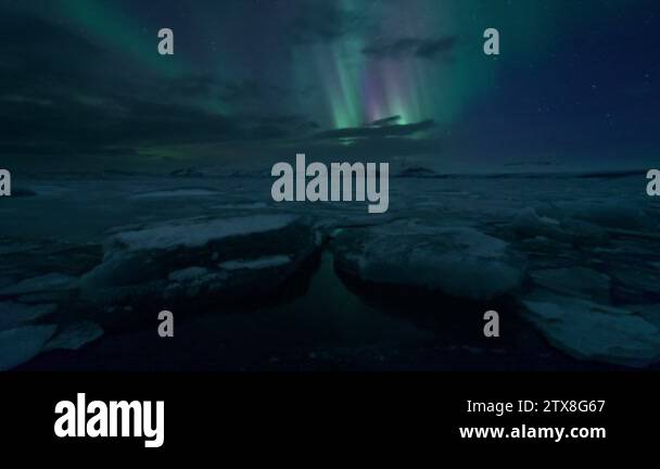 Aurora northern lights in iceland Stock Videos & Footage - HD and 4K ...