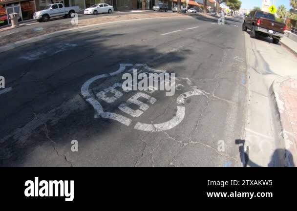 Historic us route 66 pavement Stock Videos & Footage - HD and 4K Video ...