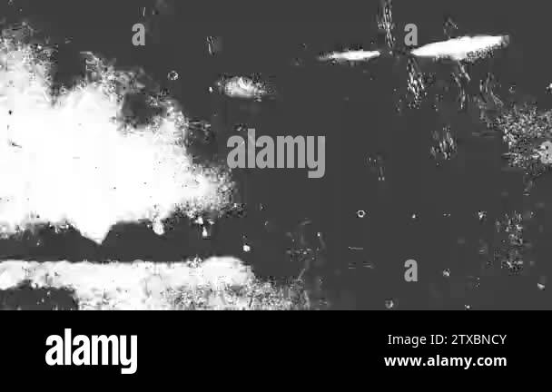 Scratched old-fashioned movie texture in black and white colors Stock ...