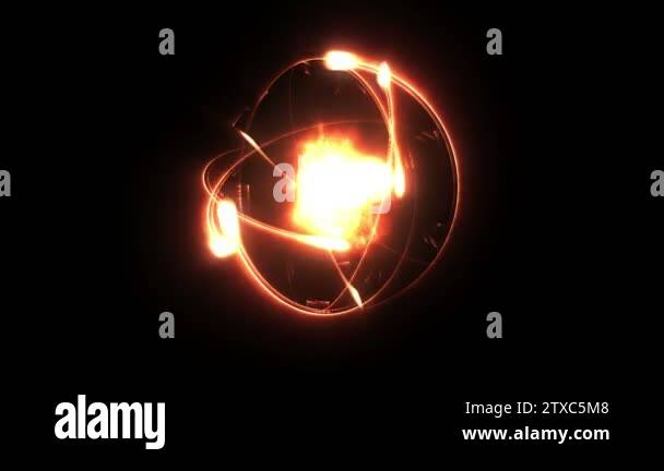 Atom icon image Stock Videos & Footage - HD and 4K Video Clips - Alamy