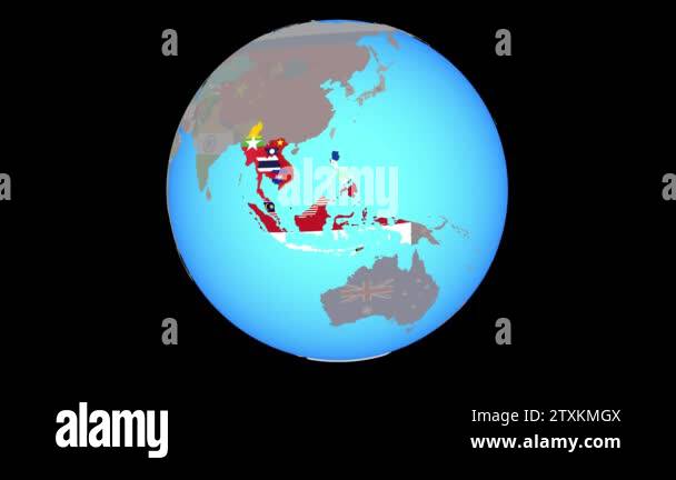 East and south asia map Stock Videos & Footage - HD and 4K Video Clips ...