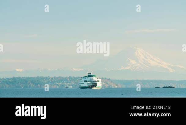 Seattle ferry mountain Stock Videos & Footage - HD and 4K Video Clips ...