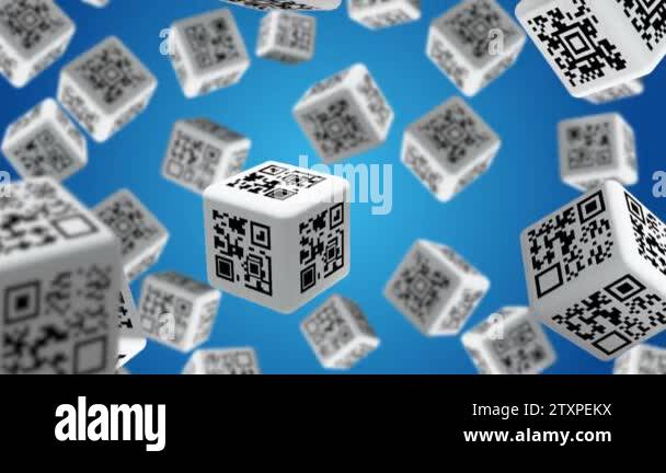 Qr code sticker Stock Videos & Footage - HD and 4K Video Clips - Alamy