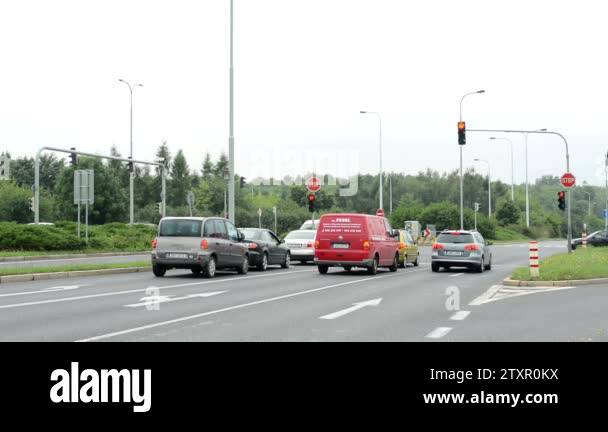 Intersection traffic lights junction Stock Videos & Footage - HD and 4K ...