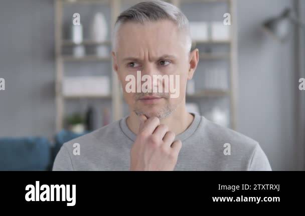 Man middle aged gray hair Stock Videos & Footage - HD and 4K Video ...