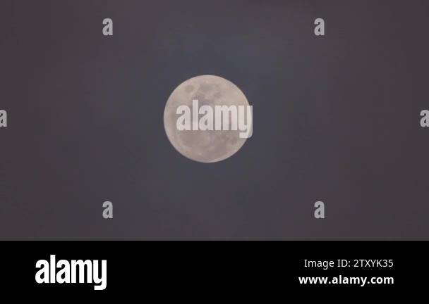 Bright full moon in the night sky Stock Videos & Footage - HD and 4K ...