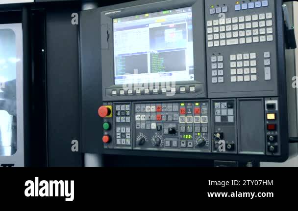 Work control panel industrial machine Stock Videos & Footage - HD and ...