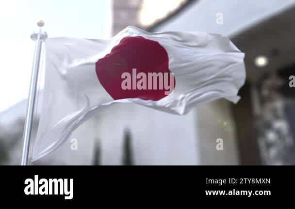 The national flag of Japan. This flag is officially called Nisshki ...