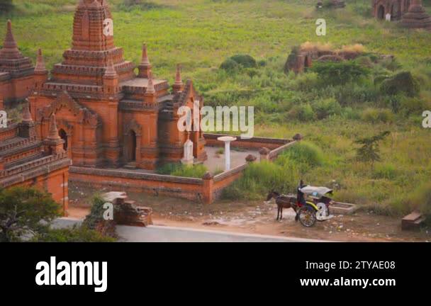 Bagan horse cart bagan temples Stock Videos & Footage - HD and 4K Video ...