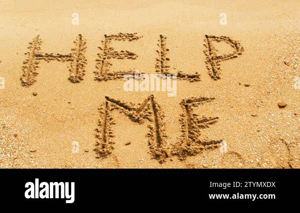Help sign on beach Stock Videos & Footage - HD and 4K Video Clips - Alamy