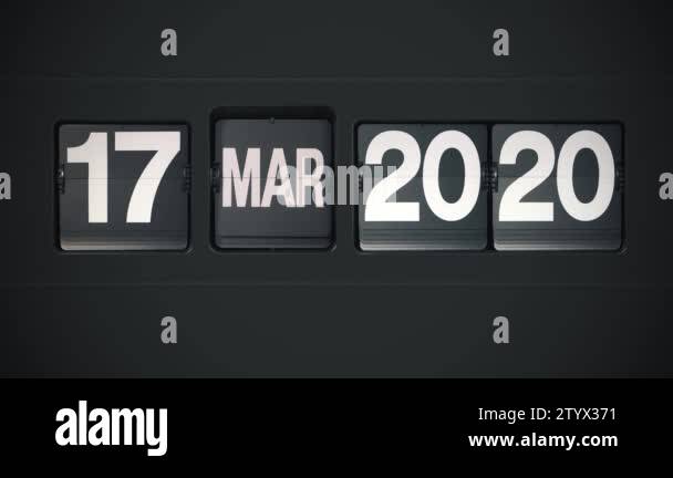 January 1st calendar monday Stock Videos & Footage - HD and 4K Video