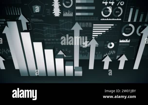 Solid geometric objects for graphs. Rectangular bar chart Infographics ...