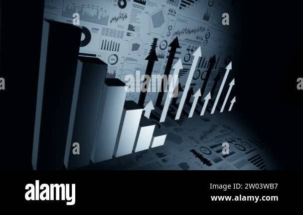 Solid geometric objects for graphs. Rectangular bar chart Infographics ...