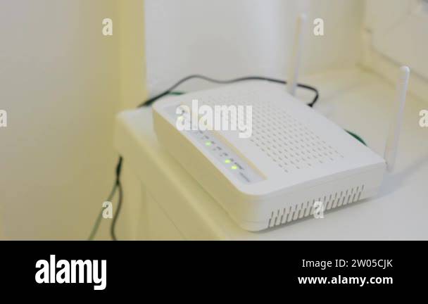 Internate Modem Internet modem in room Stock Videos & Footage - HD and 4K Video Clips ...