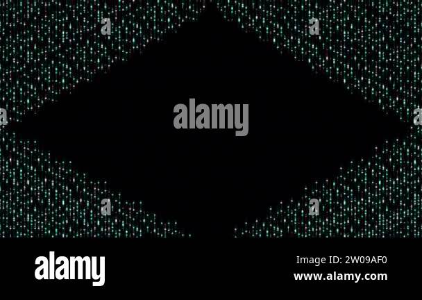 Square Light Shape Alpha Abstract particle 3D virtual isometric square lighting moving ...