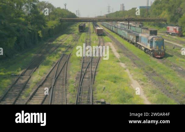 Cars on the rails Stock Videos & Footage - HD and 4K Video Clips - Alamy