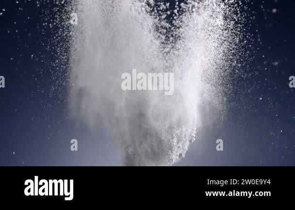 Explosion white powder isolated Stock Videos & Footage - HD and 4K ...