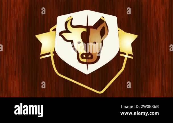 Motion Of Elements Forming Organic Red Meat Factory Selling Specialty ...