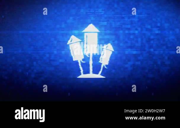 Flying firecracker, light explosion, explosive, fireworks Symbol ...