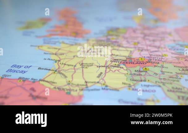 Retro map of france Stock Videos & Footage - HD and 4K Video Clips - Alamy