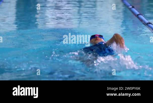 Swimmer backstroke race Stock Videos & Footage - HD and 4K Video Clips ...