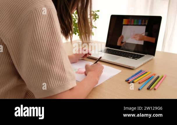 Illustrator Tutorial Stock Videos Footage Hd And 4k Video Clips Alamy