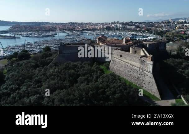 Carte Postale Ancienne - Antibes Vue Aérienne - Années 80 - Couleur