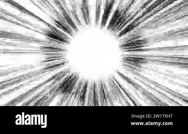 Japanese comic material. Speed line, Effect line, Concentration line ...