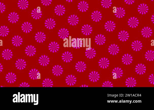 Graphic pattern that quickly changes color as it rotates clockwise and ...