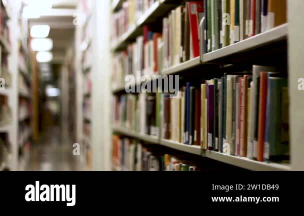 Library stacks Stock Videos & Footage - HD and 4K Video Clips - Alamy
