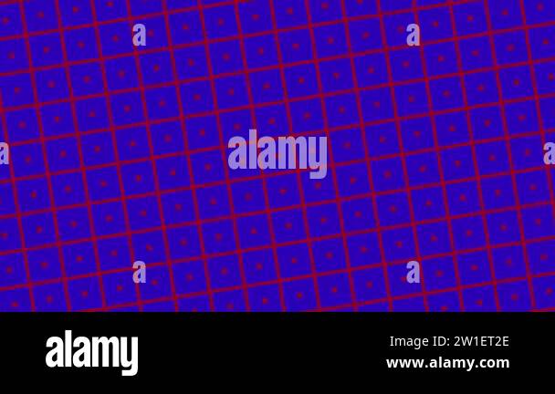 Graphic pattern that changes color as it rotates to the left, composed ...