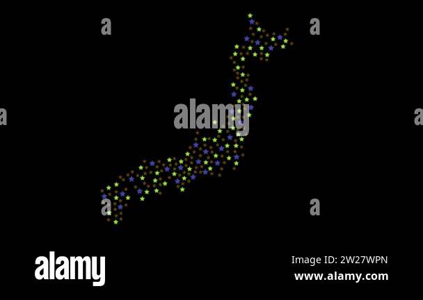 Colored map of japan Stock Videos & Footage - HD and 4K Video Clips - Alamy