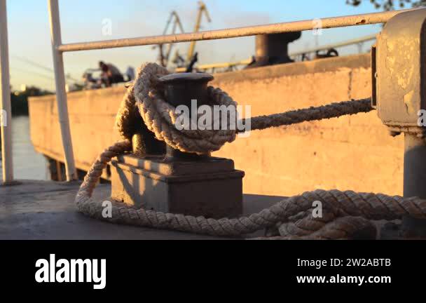 Mooring dock nautical ropes Stock Videos & Footage - HD and 4K Video ...