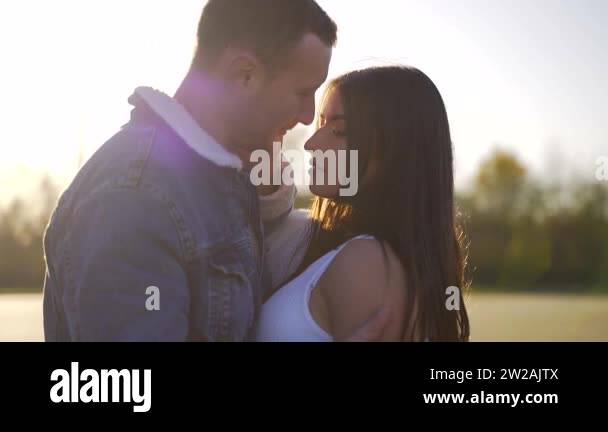Guy girl kissing on city Stock Videos & Footage - HD and 4K Video Clips ...