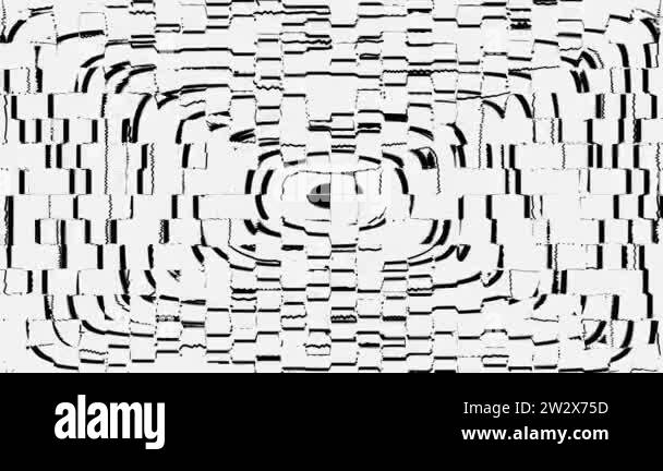 Abstract CGI motion graphics, animated background with moving black and ...