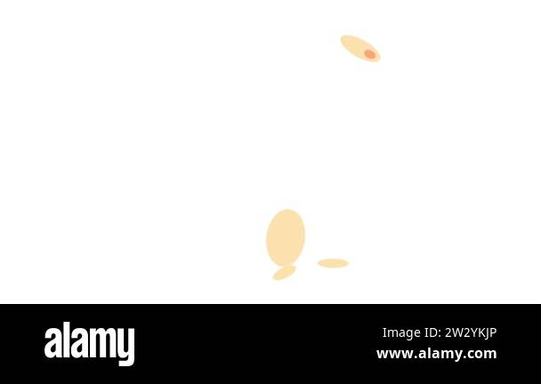 Spring Bouncing Heads Spring Bouncing Chaotic Motion Of Scared Rabbit With Rounded Head And ...