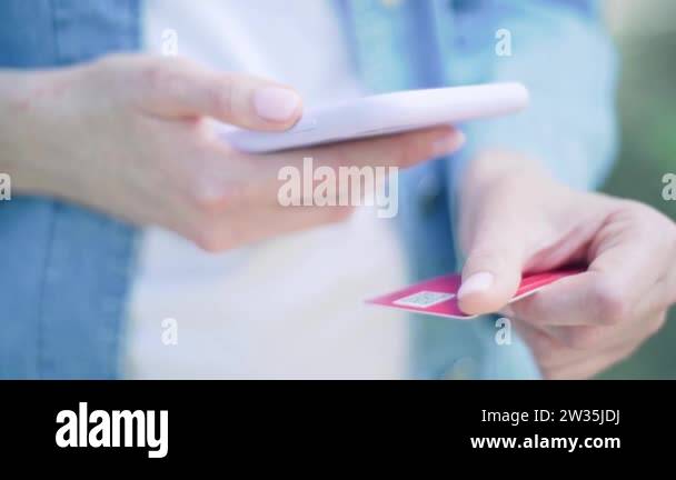 Id card qr code Stock Videos & Footage - HD and 4K Video Clips - Alamy